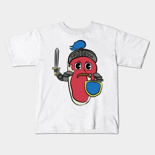 Sir Loin the sirloin steak knight Kids T-Shirt